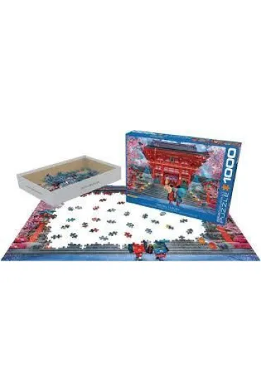 Puzzle 1000 el. Japonia, Wiosna w Sakura Eurographics