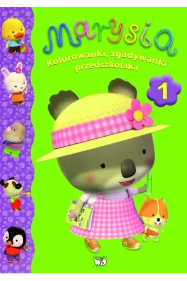 Marysia Kolorowanki zgadywanki przedszkolaka 1 - Nadia Berkane
