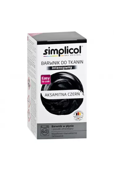 Simplicol Barwnik do tkanin intensywny - aksamitna czer 559 g