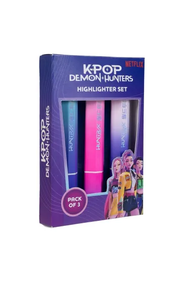 KIDS EUROSWAN Zakre�lacz K-POP Demon Hunters Huntrix KD710981 3 sztuki