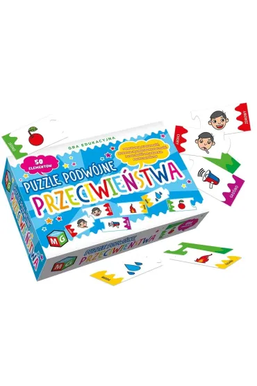 Puzzle edukacyjne Przeciwie�stwa Multigra