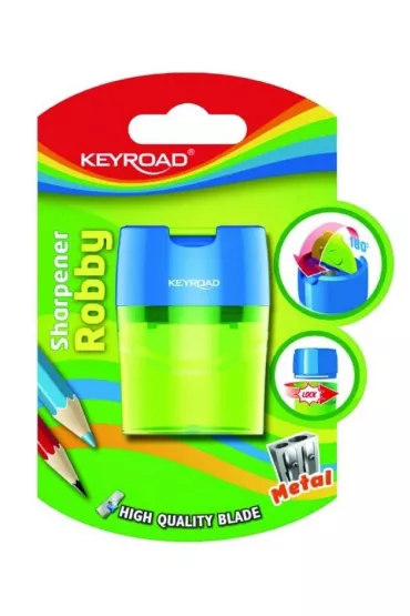 Keyroad Temper�wka metalowa podw�jna z pojemnikiem