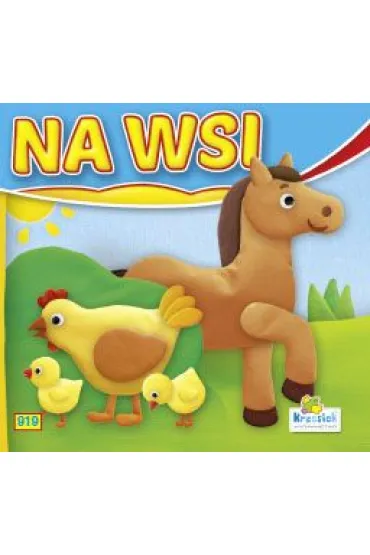 Na wsi - Ko� i kura. Ksi��eczka harmonijka