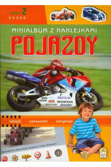 Minialbum z naklejkami. Pojazdy cz.2 - Agnieszka Bator, Ilona Brydak