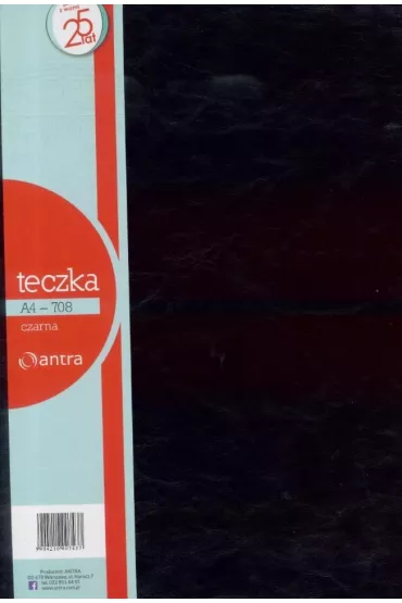 Antra Teczka A4 708 czarna