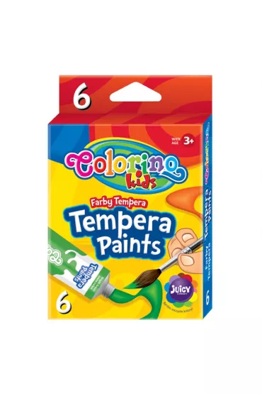 Patio Farby Colorino Kids tempera w tubach 6 kolor�w