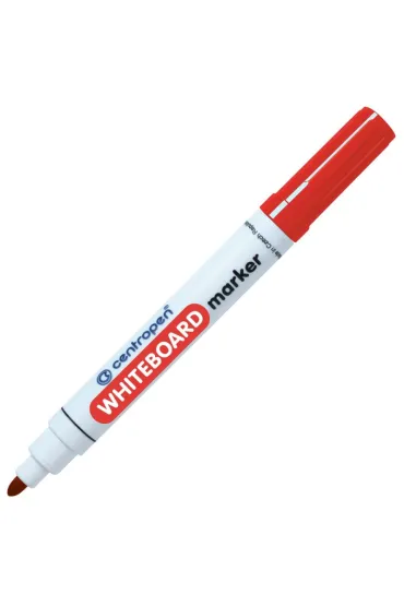 Centropen Marker sucho�cieralny okr�g�a-ko�c. 8559 czerwony