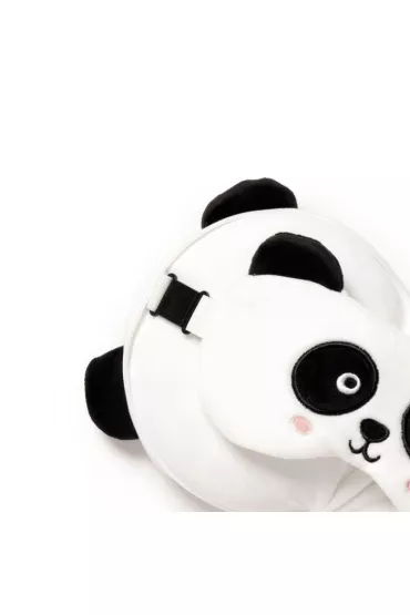 Puckator Pluszowa poduszka podr�na z opask� na oczy Relaxeazzz - Panda