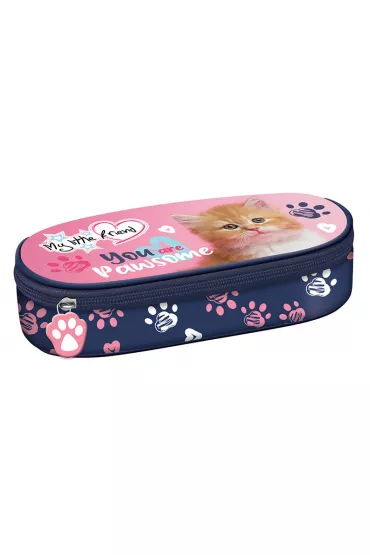 St. Majewski Pi�rnik saszetka owalna z klapk� PCL1 Ginger Kitty My Little Friend