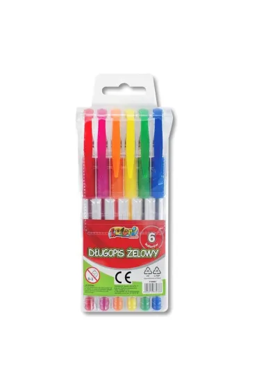 Penmate D�ugopis �elowy Kolori 6 kolor�w 6 szt.