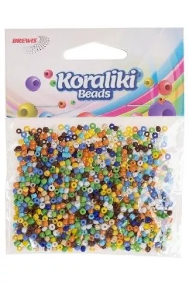 Brewis Koraliki akrylowe do nawlekania 35mm, 30g