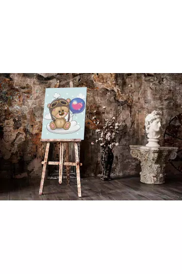 Twoje Hobby Malowanie po numerach - Ma�y pilot 40x50cm