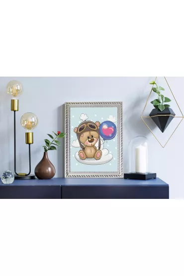 Twoje Hobby Malowanie po numerach - Ma�y pilot 40x50cm