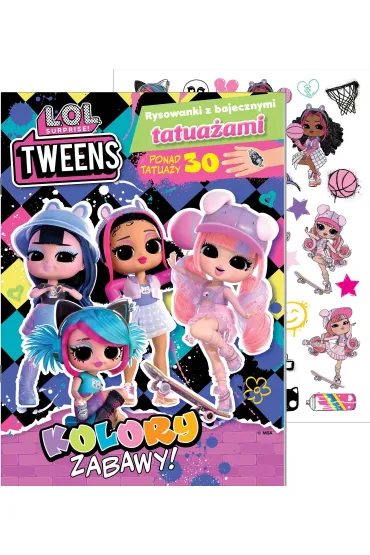 L.O.L. Surprise! Rysowanki z bajecznymi tatua�ami