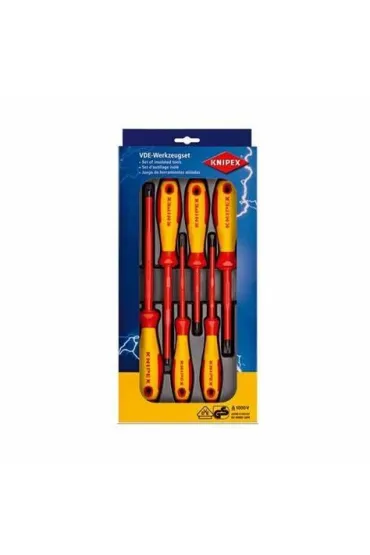 Knipex Zestaw wkr�tak�w izolowanych vde 6 szt.