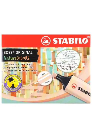 Stabilo Zakre�lacz Nature Colors burgundowy BOSS 70/250