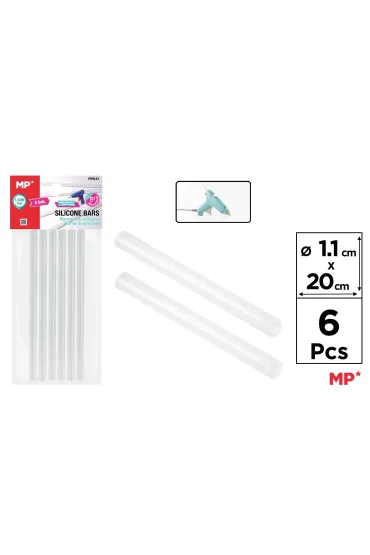 Mp Main Paper Wk�ady klejowe do pistoletu MP 11x200mm 6 szt.