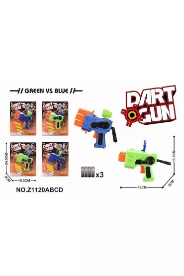 Pistolet do darta MIX Maksik