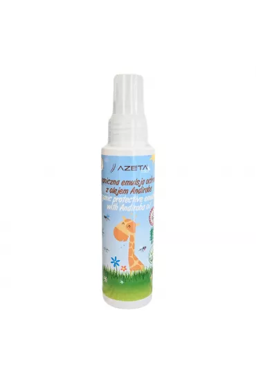 Azeta Bio Organiczna emulsja ochronna z olejem Andiroba na komary i meszki 100 ml