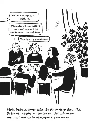Mistrzowie Komiksu Wyszywanki - Marjane Satrapi