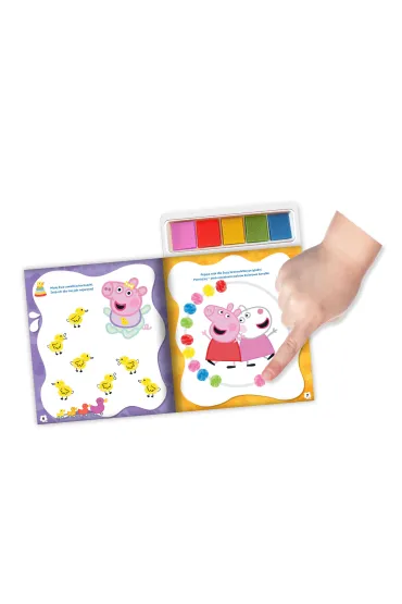 Barwny �wiat Peppy. �winka Peppa. Kolorowe Paluszki