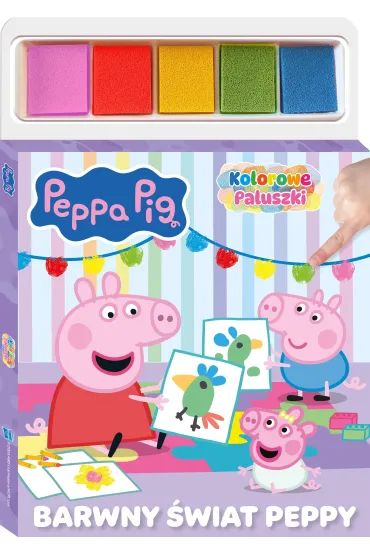 Barwny �wiat Peppy. �winka Peppa. Kolorowe Paluszki