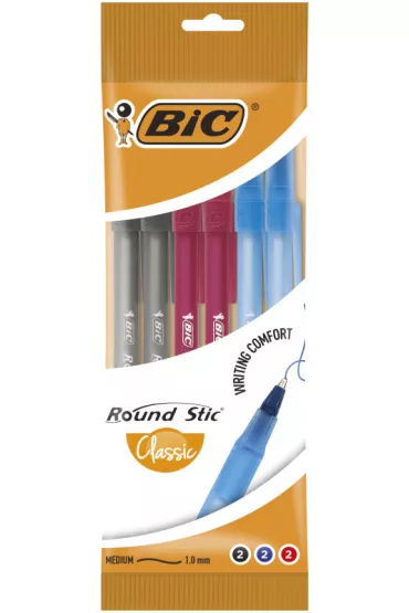 Bic D�ugopis Round Stic Classic pouch 6 szt.