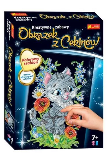 Ranok-Creative Obrazek z Cekin�w. Kotek