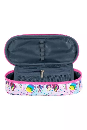 St. Majewski Pi�rnik saszetka usztywniona z wewn�trzn� klapk� Sweet & Pink