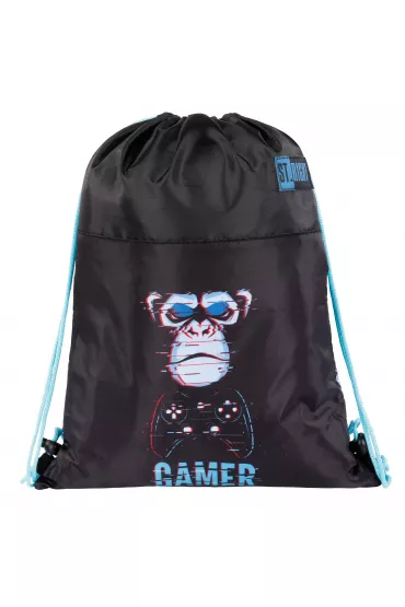 St. Majewski Worek na obuwie Blue Gamer