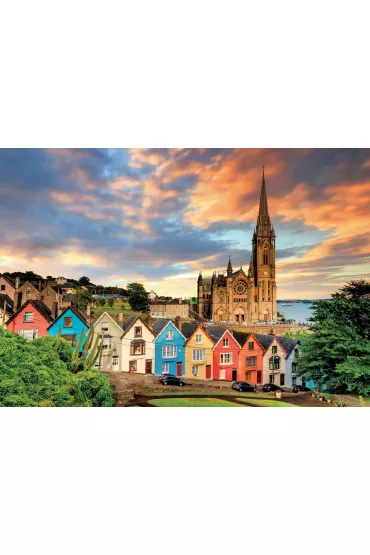 Puzzle 1000 el. Katedra �w. Kolmana, Cobh, Irlan Educa