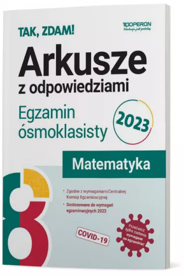 Egzamin �smoklasisty 2023. Arkusze z odpowiedziami. Matematyka - Beata Dotka