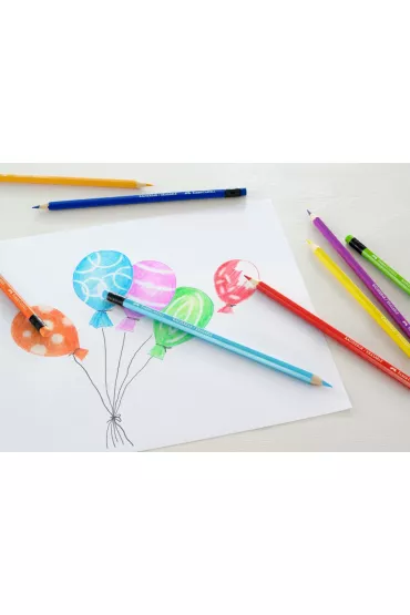 Faber-Castell Kredki z gumk� 12 szt.