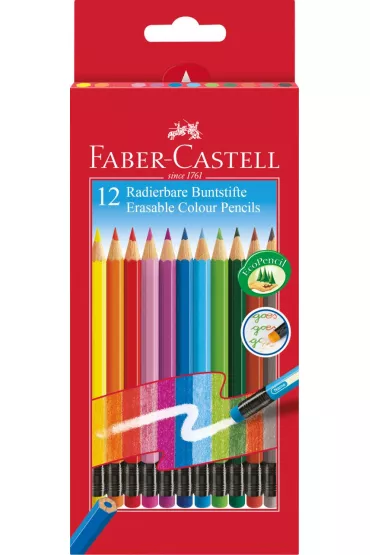 Faber-Castell Kredki z gumk� 12 szt.