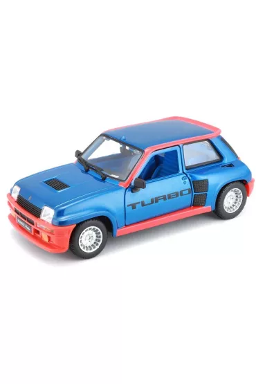 Renault 5 Turbo Blue-Red 1:24 BBURAGO