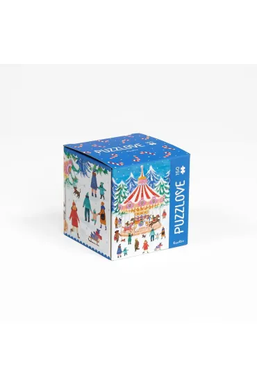Puzzle Puzzlove CzuCzu 150 el. Zimowa rado�� Bright Junior Media