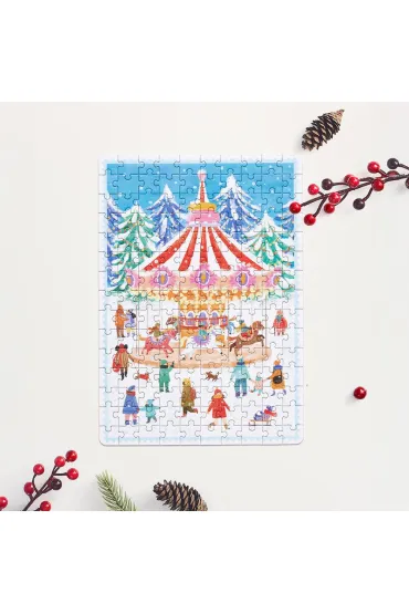 Puzzle Puzzlove CzuCzu 150 el. Zimowa rado�� Bright Junior Media