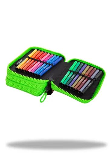 CoolPack Pi�rnik potr�jny z wyposa�eniem Jumper 3 City Jungle