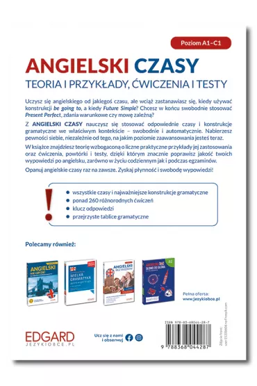Angielski. Czasy. Teoria i przyk�ady, �wiczenia i testy - Ewelina Cie�lak, Marcin Frankiewicz