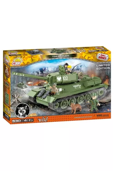 Small Army. Czo�g T34. Rudy 102. Czterej Pancerni i pies