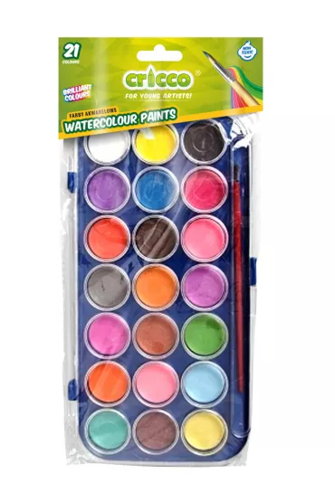 Cricco Farby akwarelowe 21 kolor�w