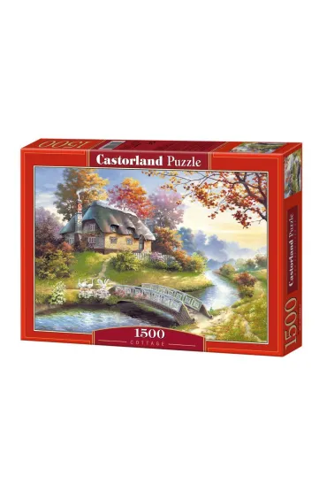 Puzzle 1500 el. Domek wiejski Castorland
