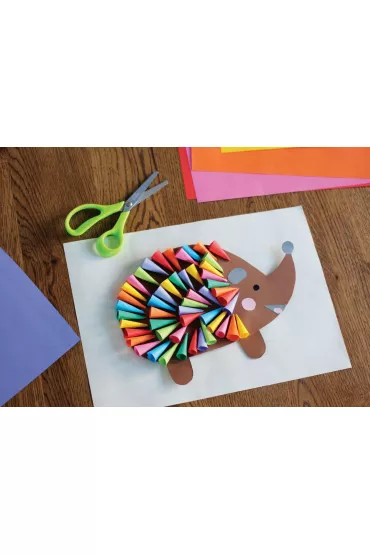 Happy Color Blok techniczny kolorowy A3 170g 10 kartek - blok