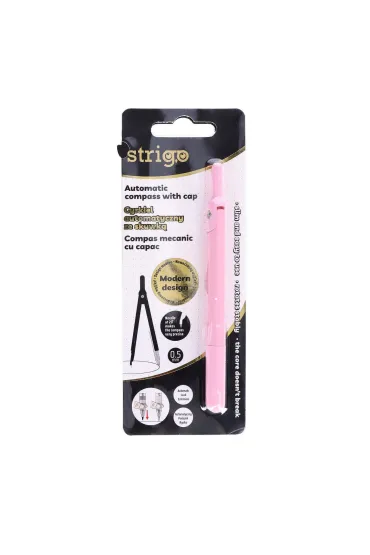 Cyrkiel metalowy zamykany z o��wkiem aut r�owy STRIGO SSC482ROZ