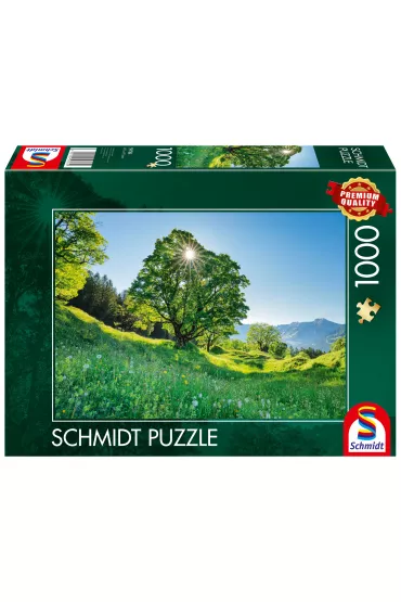 Puzzle 1000 el. G�ra Ahorn, Szwajcaria Schmidt