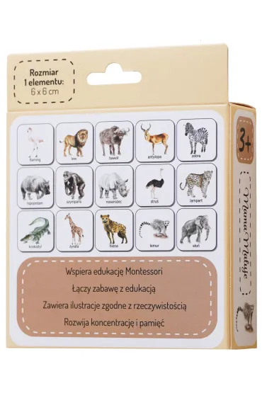 Memo Zwierz�ta Afryki Mama Maluje