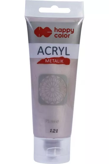 Happy Color Farba akrylowa Metalik r�owe z�oto 75ml