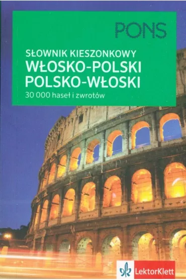 S�ownik w�osko-polski, polsko-w�oski kieszonkowy