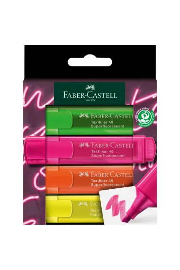 Faber-Castell Zakre�lacz Super Neon 4 szt.