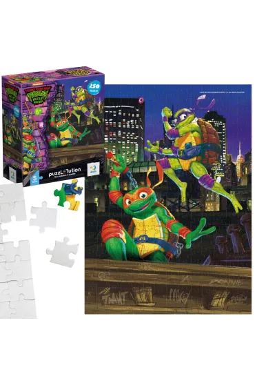 Puzzle 250 el. MNT. Donatello and Michelangelo Dodo
